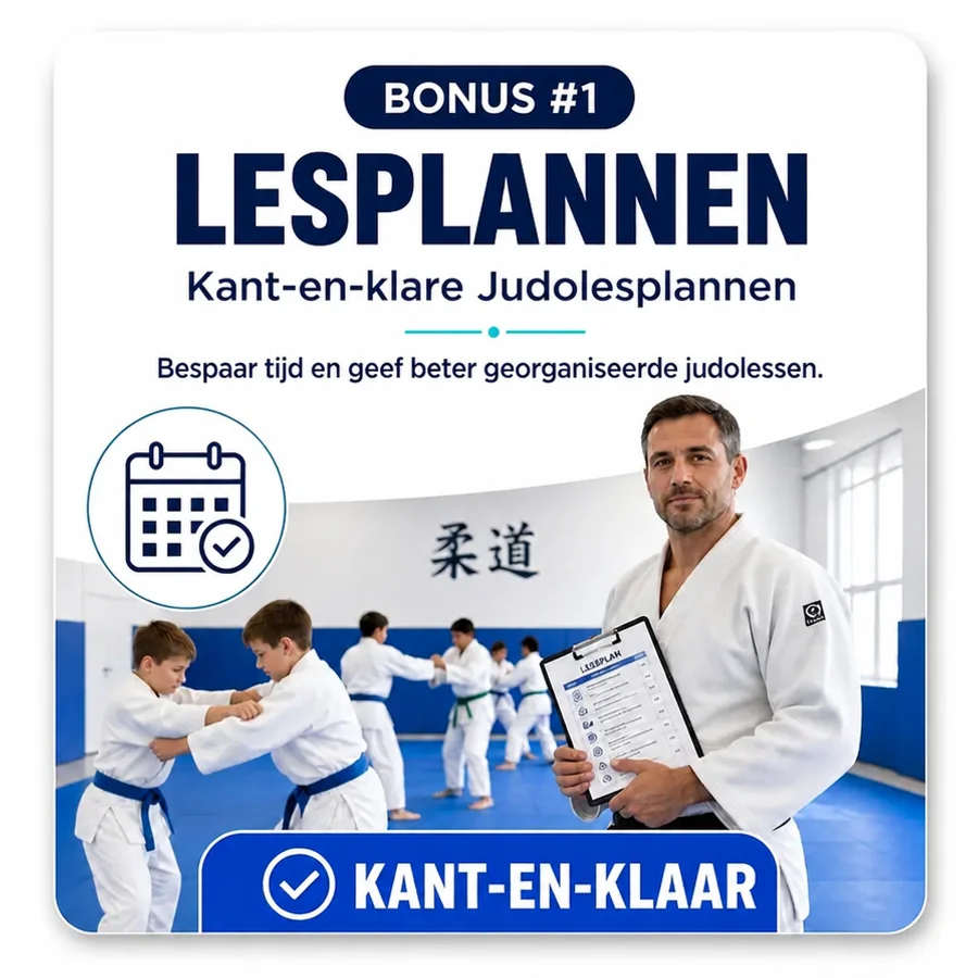 TRAININGSPLANNEN — Kant-en-klare Judolessen